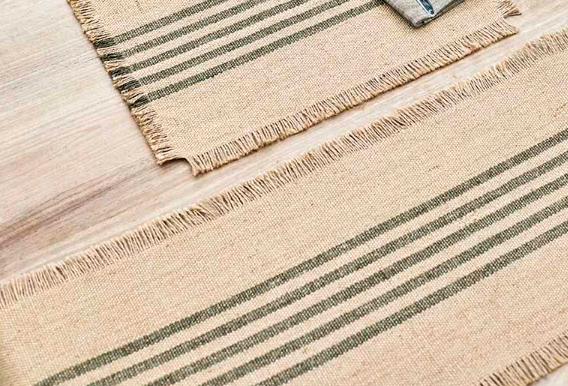 Jute Runner | Olive