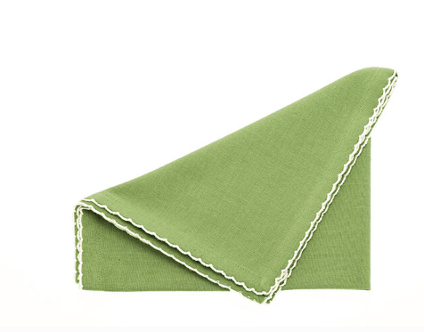 Scalloped Apple | Cotton Napkins