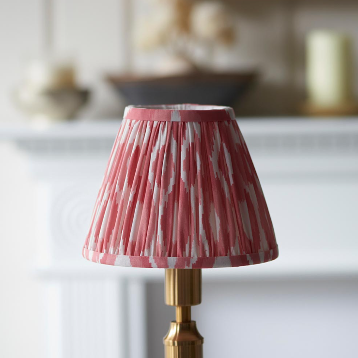 Trobridge Rechargeable & Ikat 16cm Coral pink shade