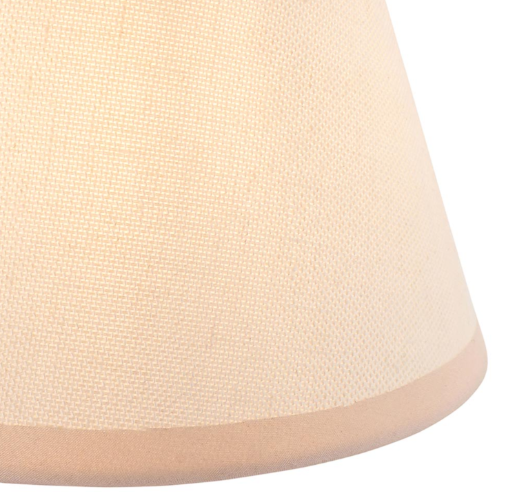 Burley Rechargeable & Ivy 16cm Vintage white shade