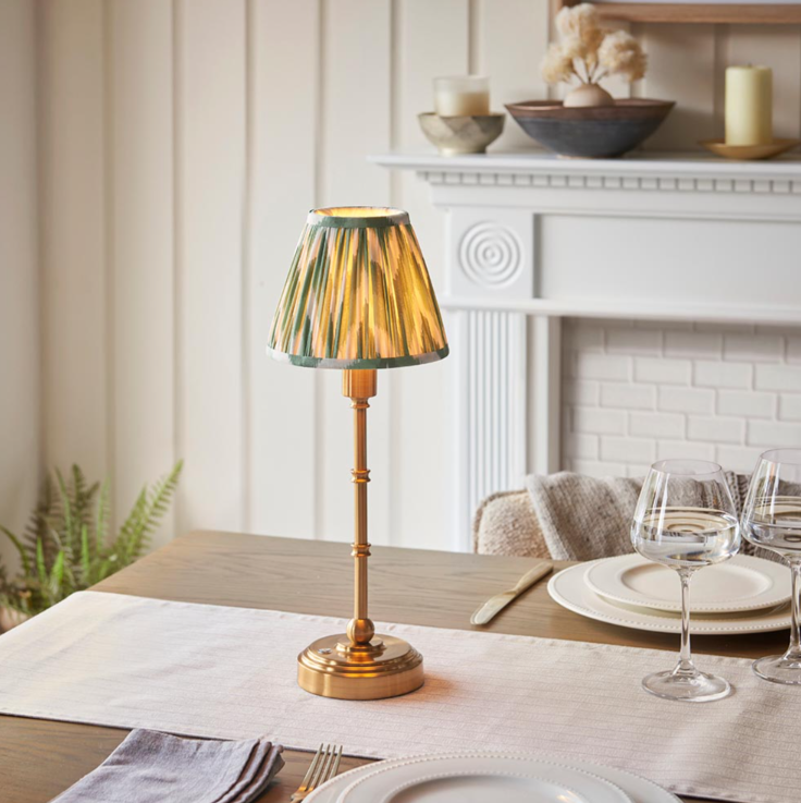 Burley Rechargeable & Zigzag 16cm Cotswold green shade