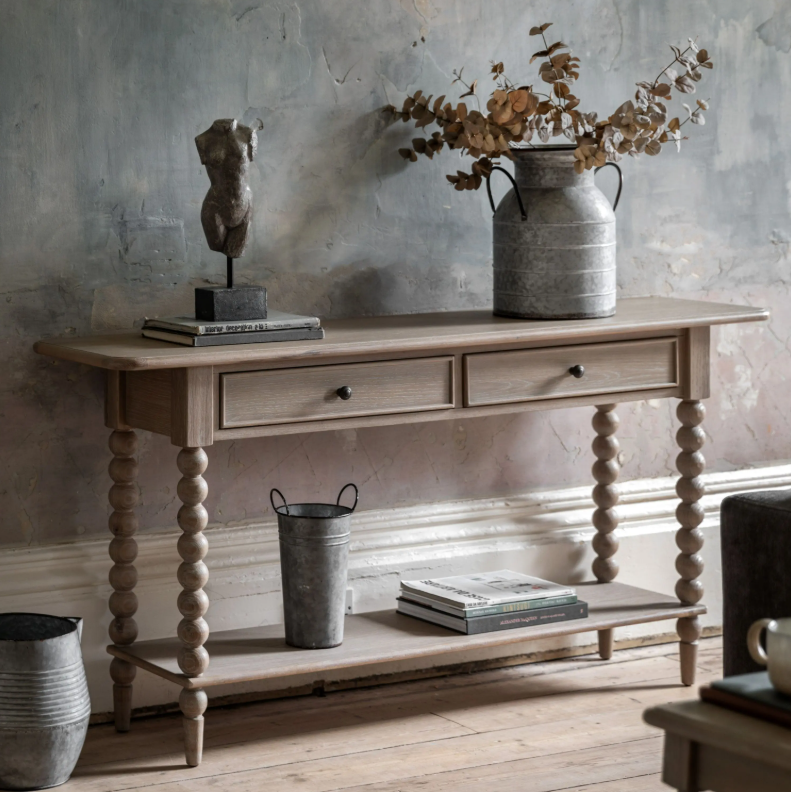 Bobbin | Two Drawer Console