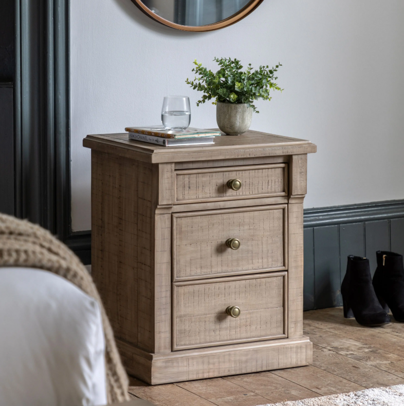 Vance | 3 Drawer Bedside