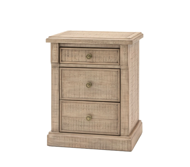 Vance | 3 Drawer Bedside