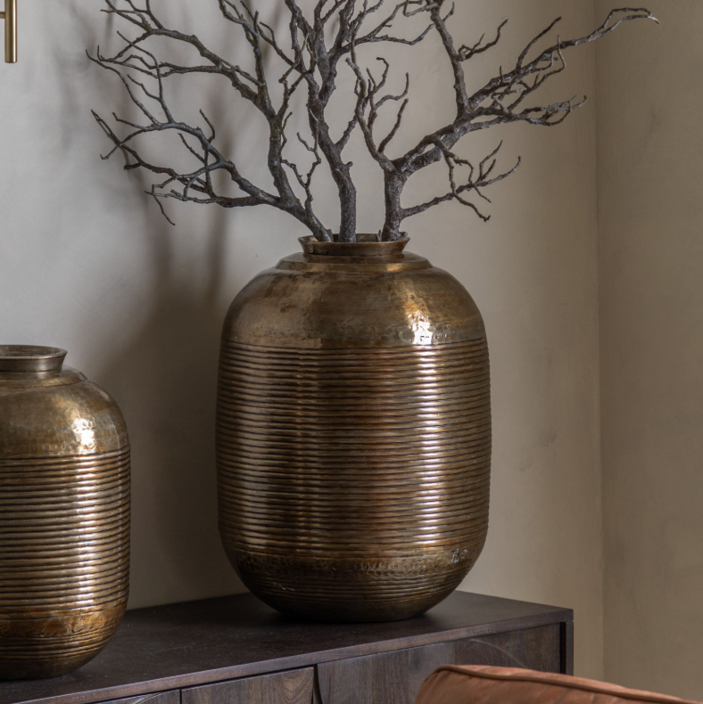 Kasai Metal Vase | Large