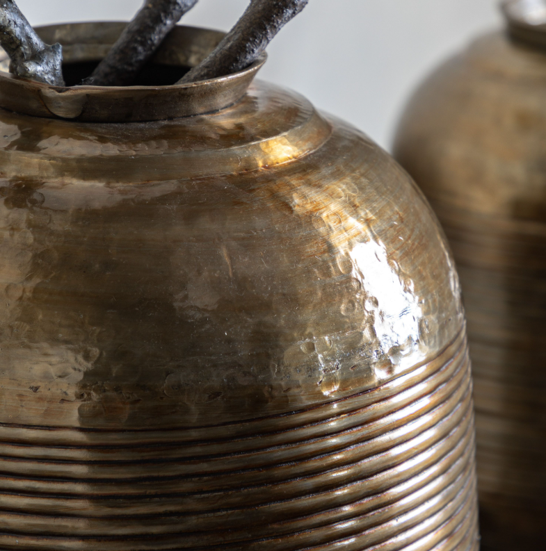 Kasai Metal Vase | Large