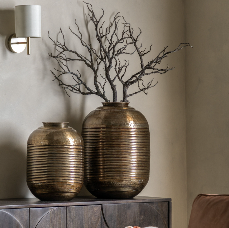 Kasai Metal Vase | Small