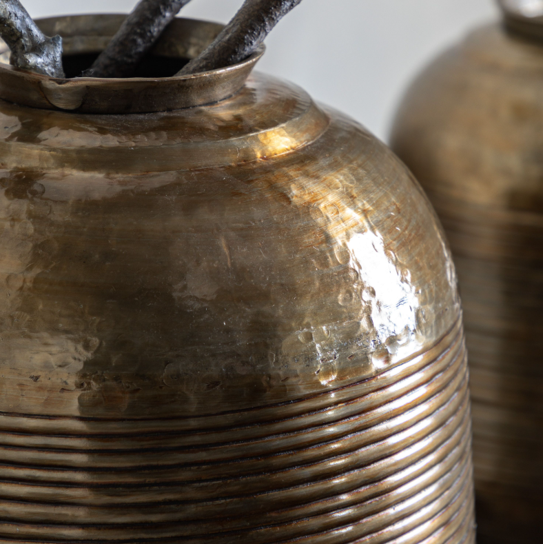 Kasai Metal Vase | Small