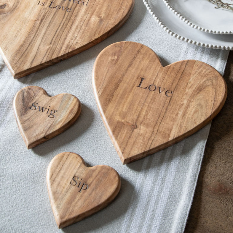Emotive Heart Coasters