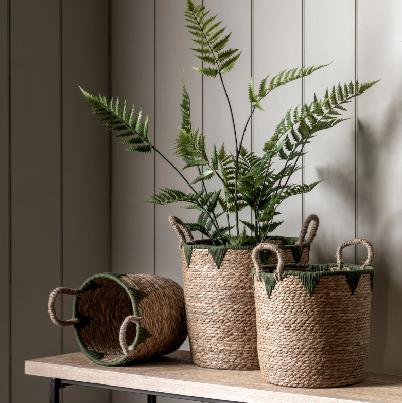 Elgon Baskets | Natural & Green
