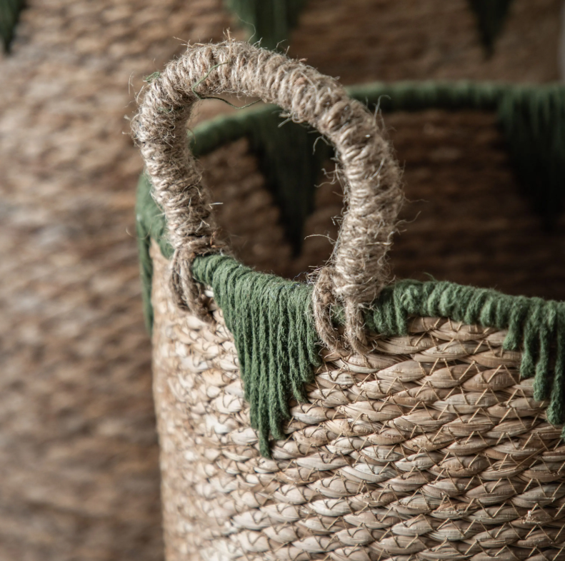 Elgon Baskets | Natural & Green