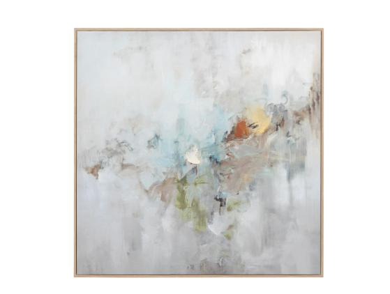 New Day Framed Canvas