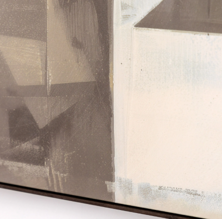 Betong Abstract Framed Canvas