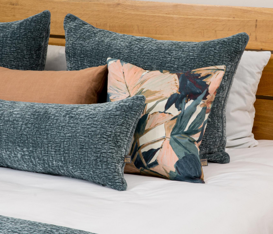 Piper | Blue Lumbar Cushion