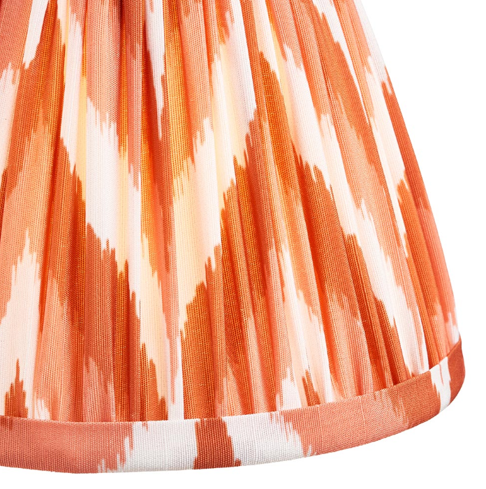 Zigzag 16cm Tapered Shade | Apricot