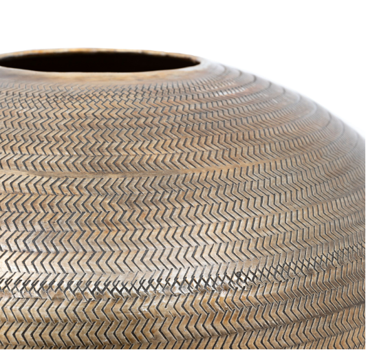 Artistic Aluminium Vase Arrow