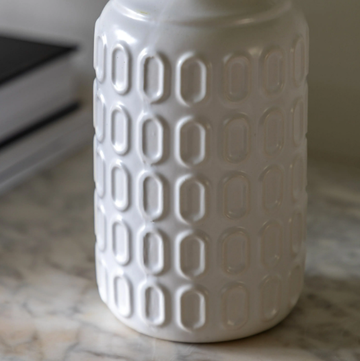 Retro Vase with Eucalyptus