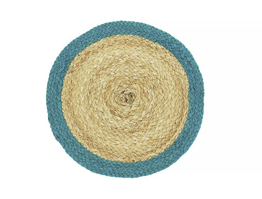 Fiesta Jute Placemat | Azure