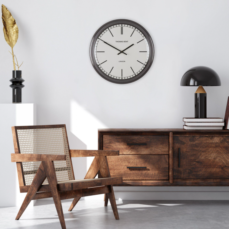 Haymarket 20" Wall Clock | Slate