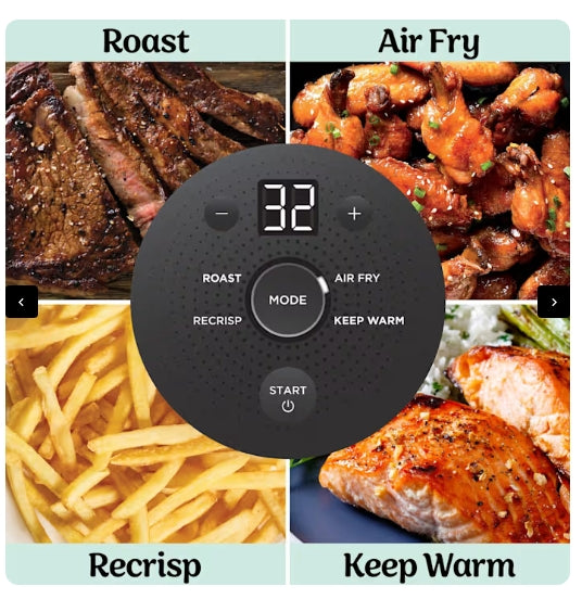 Ninja CRISPi 4-in-1 Portable Glass Air Fryer - Sage