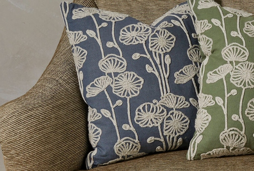 Papaver Cushion | Blue