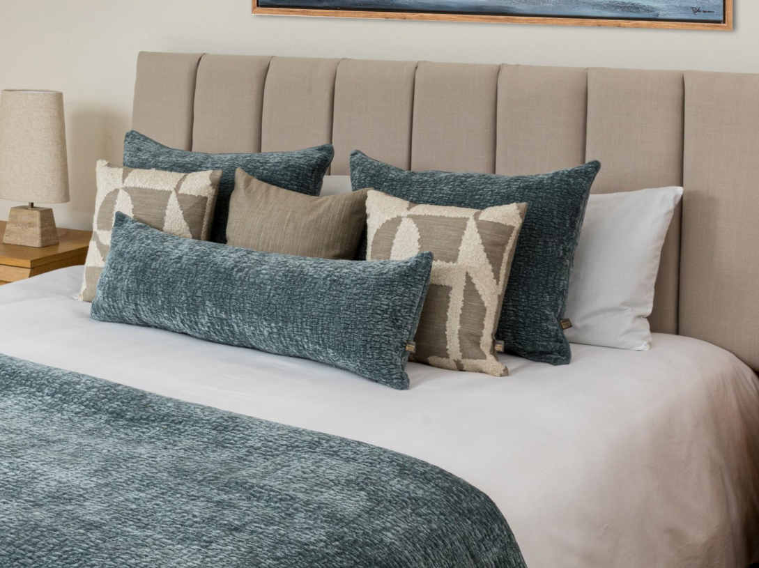 Piper | Blue Lumbar Cushion