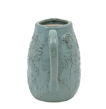 Meadow Embossed Ceramic Jug
