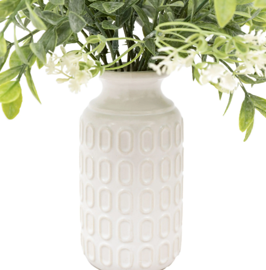 Retro Vase with Meadown Foliage