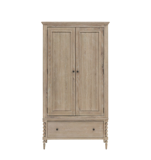 Bobbin | 2 Door 1 Drawer Wardrobe