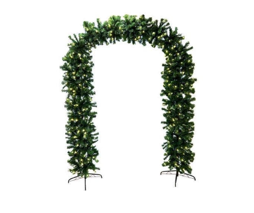 Prelit Green Tree Arch | 230cm