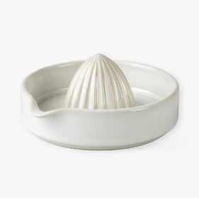 Ithaca Lemon Squeezer - Stoneware | White