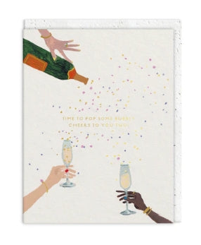 Pop Some Bubbly Greeting Card