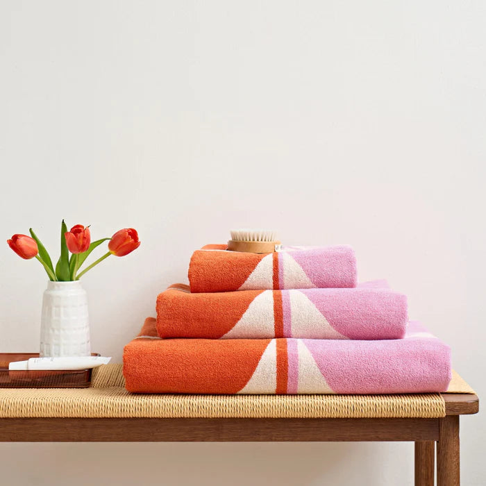 Stem Bloom Duo Blush | Hand Towel