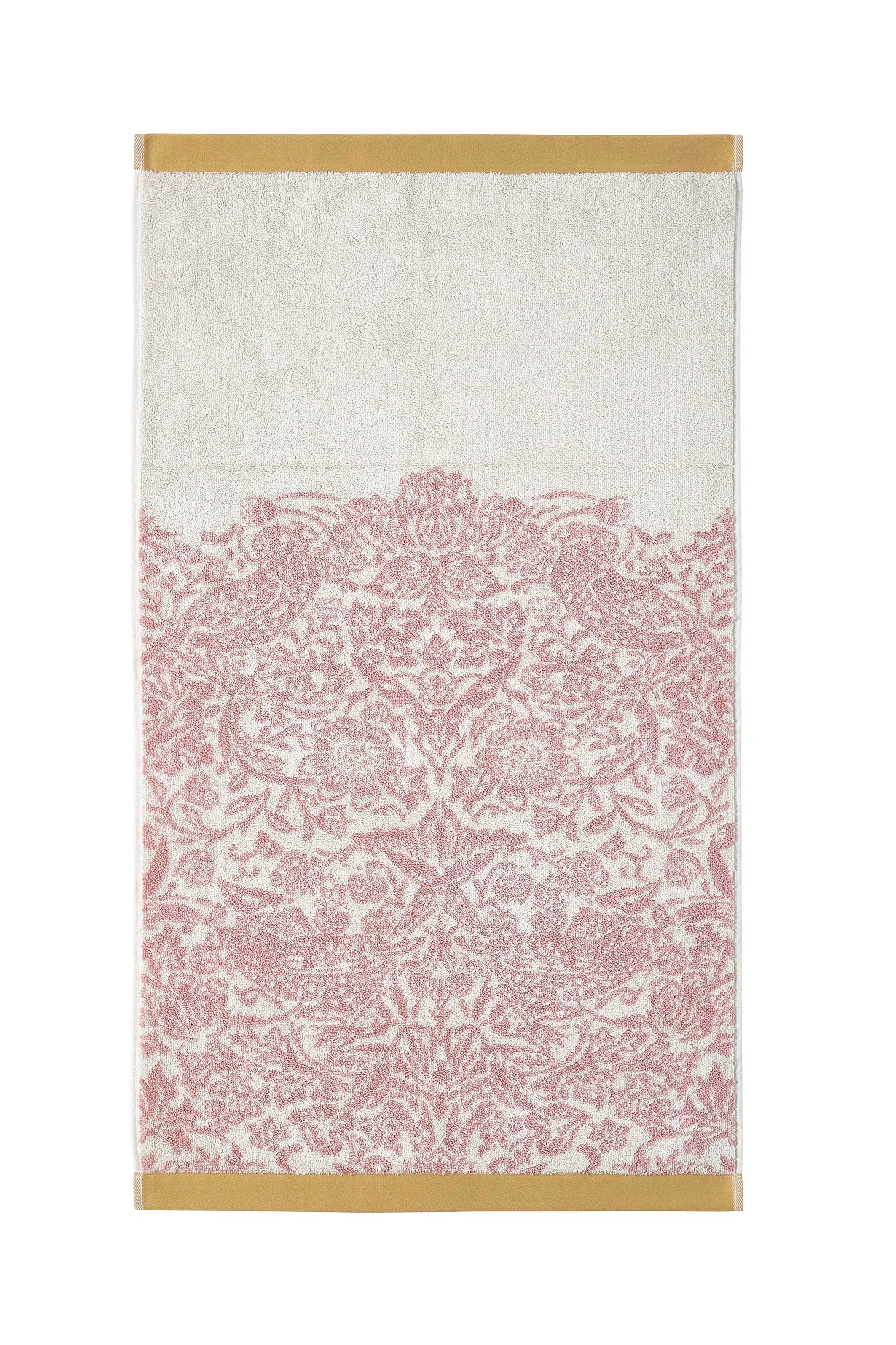 Strawberry Thief | Plaster Pink Hand Towel