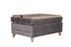 Theo | Dark Grey Storage Ottoman