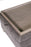 Theo | Dark Grey Storage Ottoman