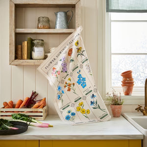 Time to Grow Flowers| Tea Towel