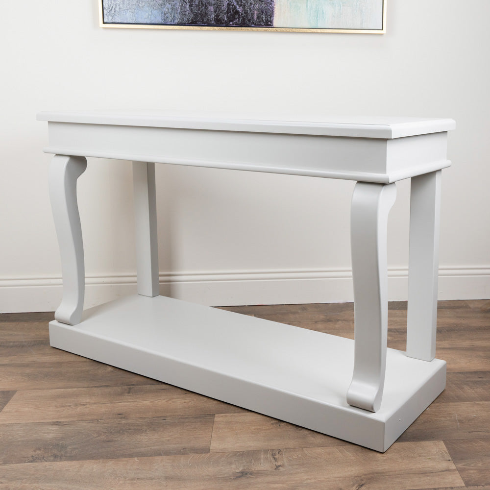 Scroll Console Table | Ivory