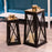 Karlee Wooden Lanterns