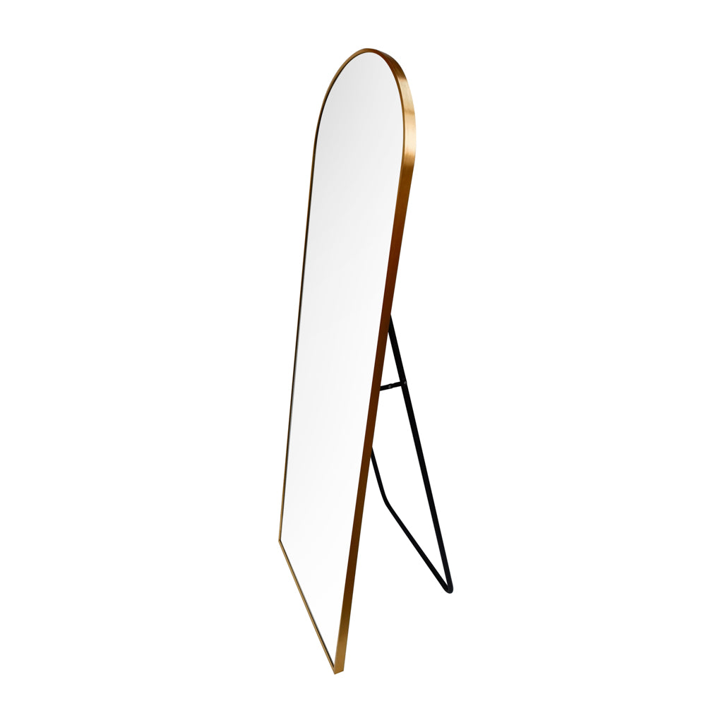 Modena Standing Mirror | Gold