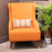 Laura Highback Chair | Orange