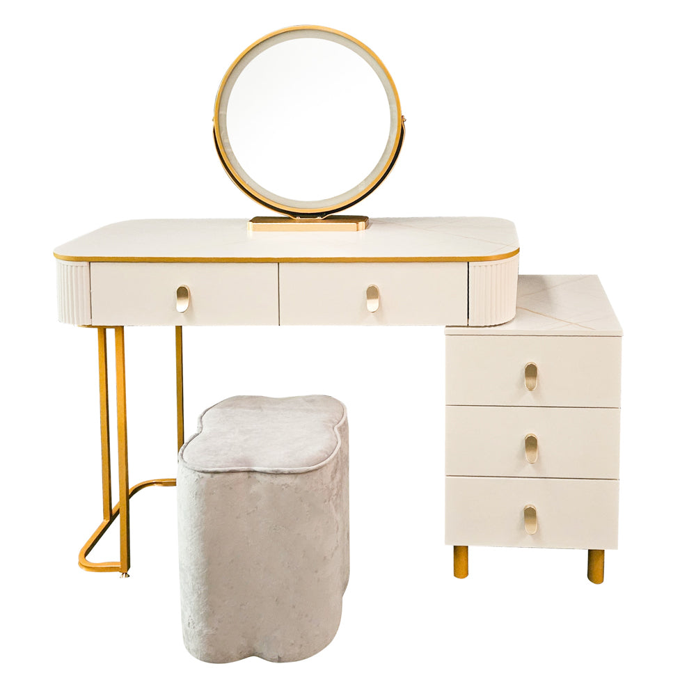 Natalie Dressing Table | White