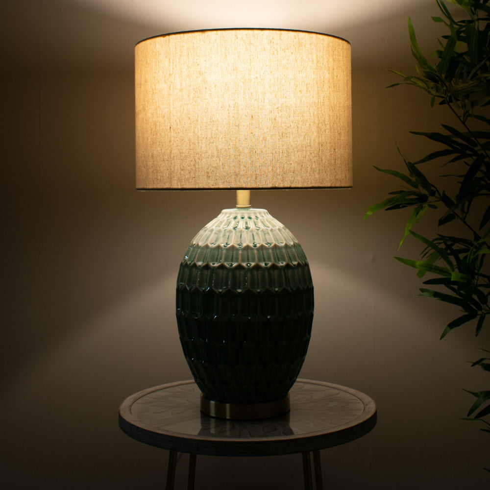 Gemma | Aqua Table Lamp