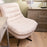 Boucle Swivel Accent Chair