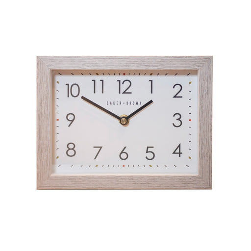 Birch Mantle Clock