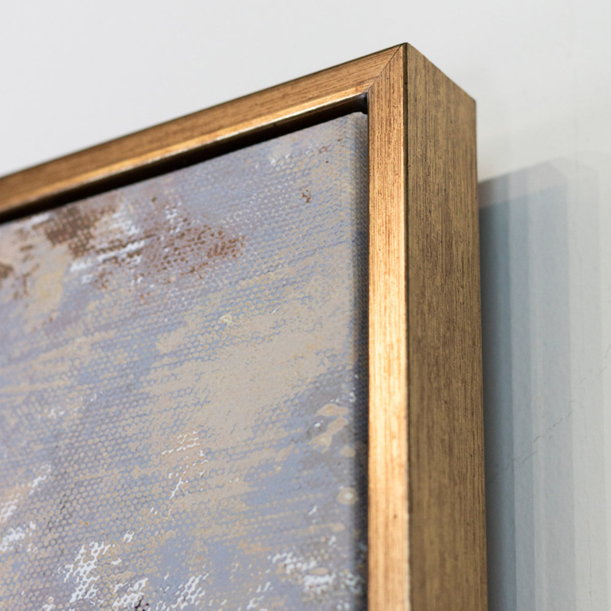 Framed Canvas Glided Oak