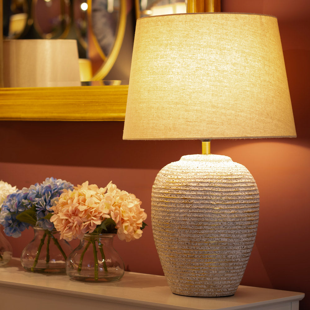 Tiana Ridged Lamp