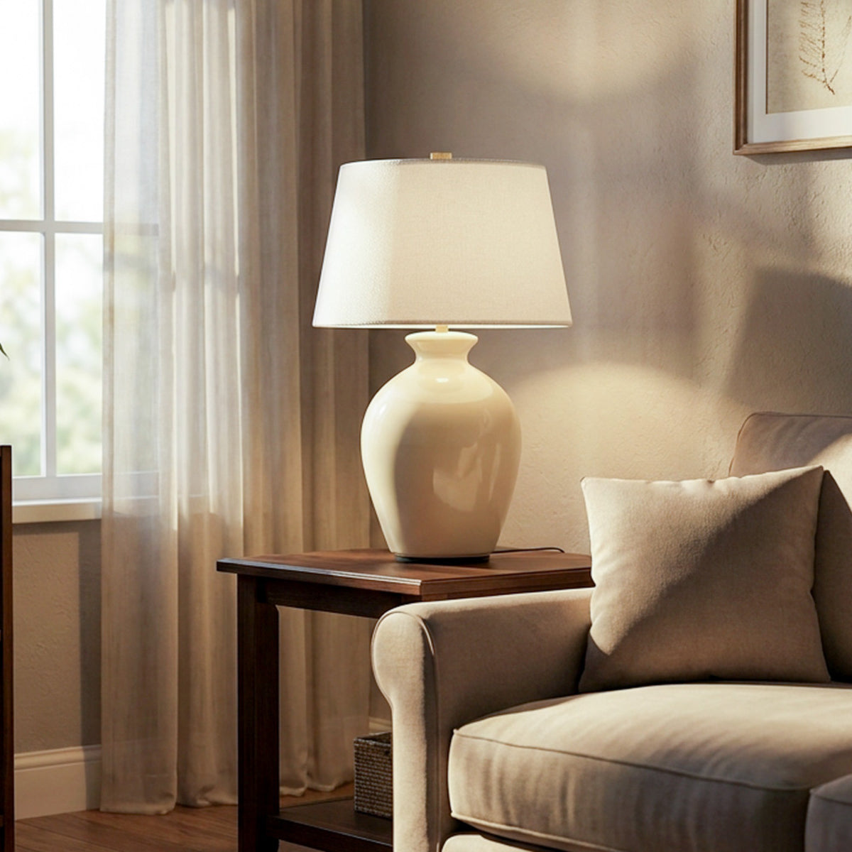 Aster Ceramic Rechargeable | Table Lamp