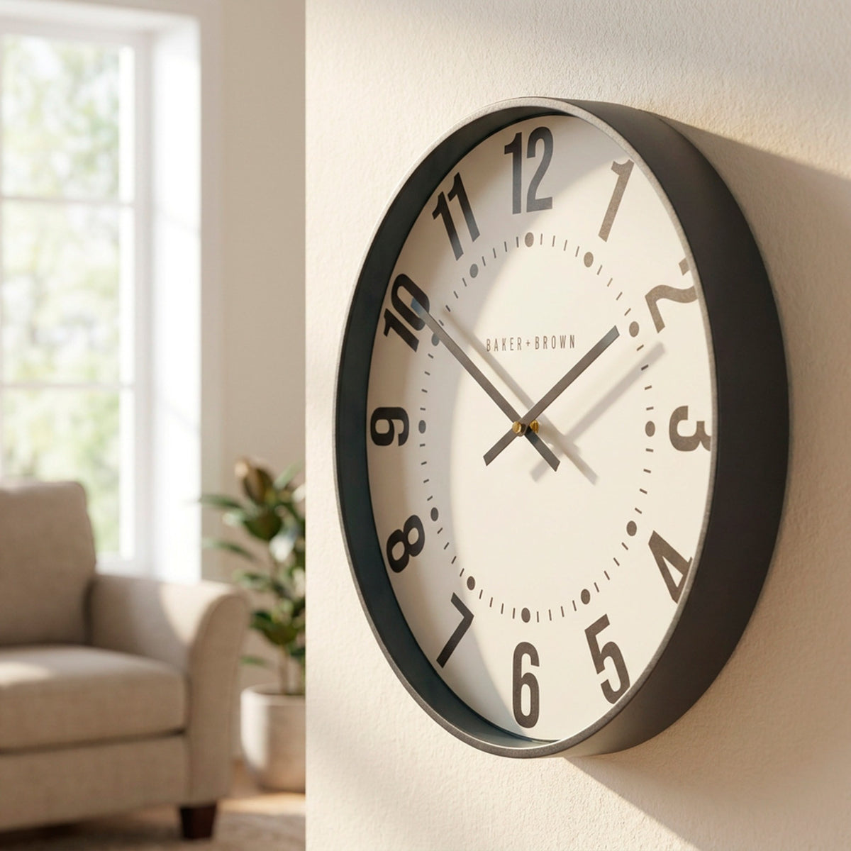 Baker & Brown Clock Sorrento | 40cm