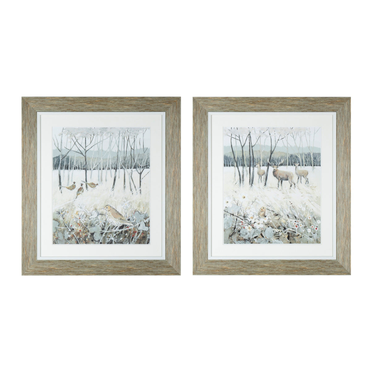 Framed Print Ash Forest / Oak Woodlands | 2 asst